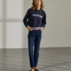 sweat para mulher com capuz em algodão estampada
