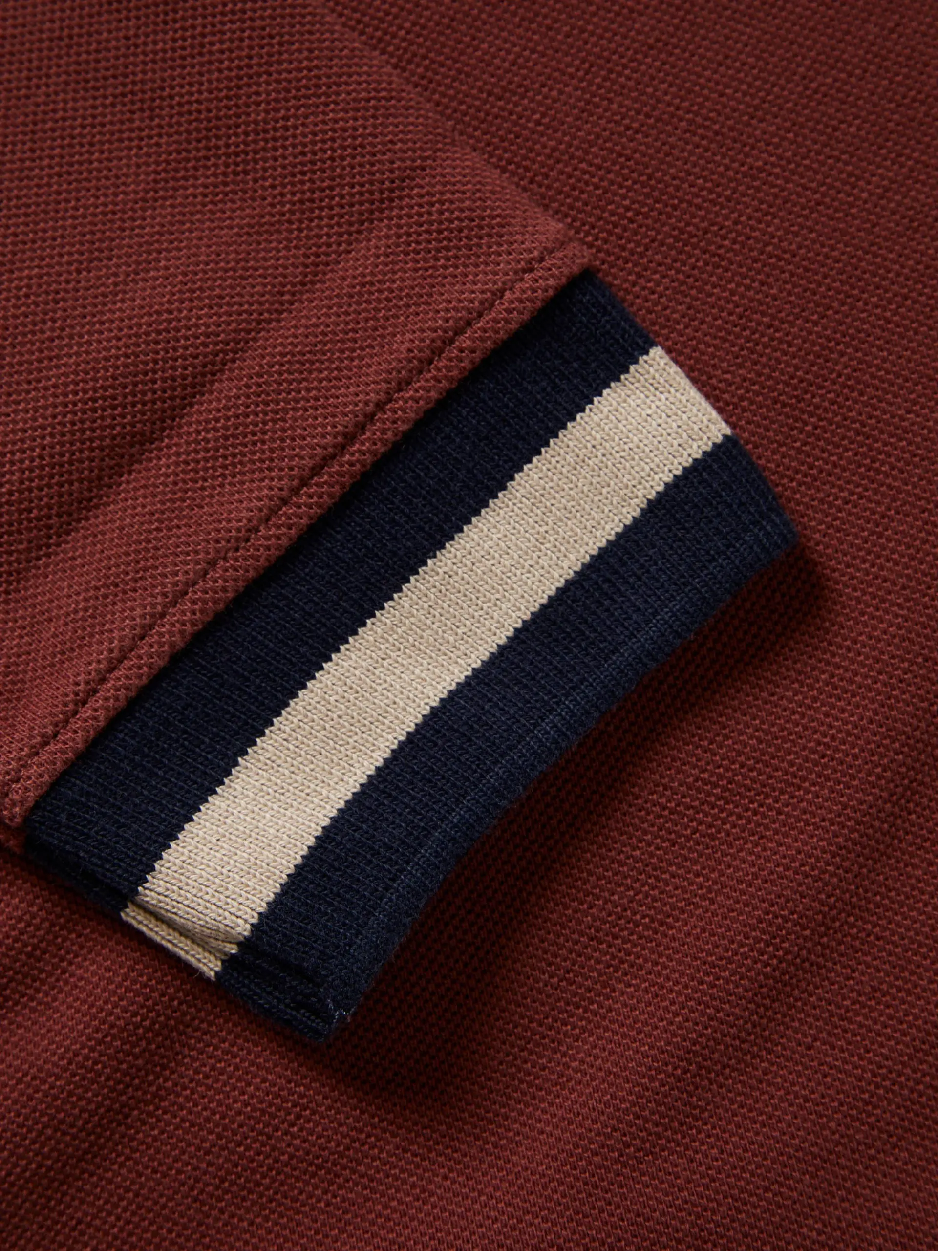 polo regular fit de manga comprida