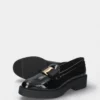 mocassim preto com plataforma raquel16